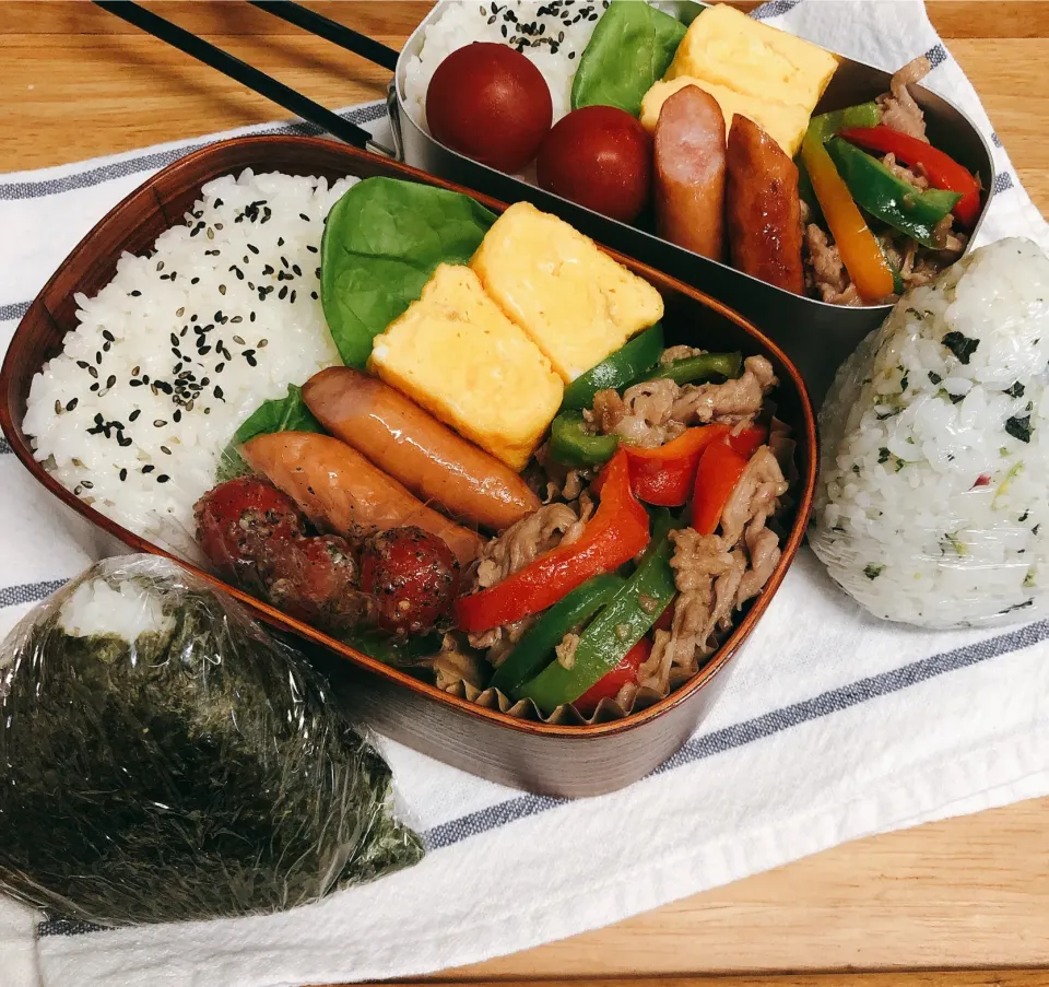 次男&三男男子高校生弁当|mickyさん