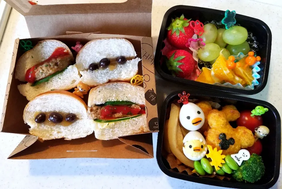 サンドイッチお弁当🥪|Rrrさん