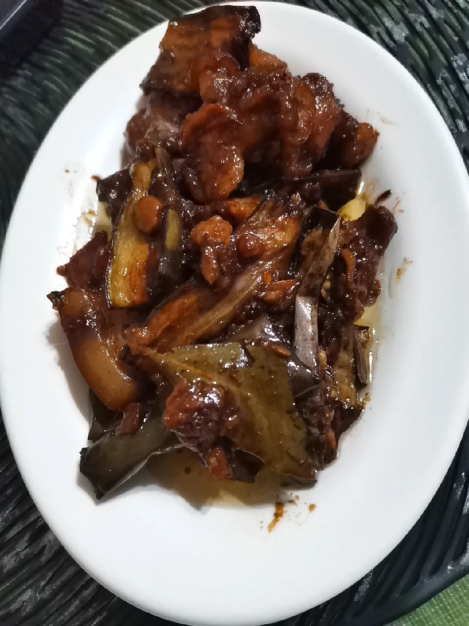 %pork Binagoongan with eggplant|Joさん