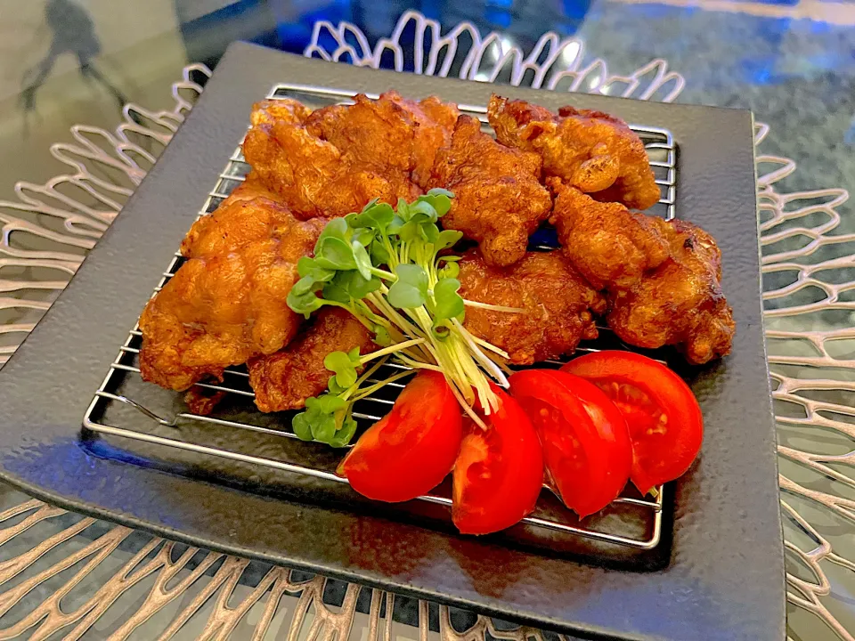 今夜の娘の晩酌ご飯は、若鶏の唐揚げ✨|yokoさん