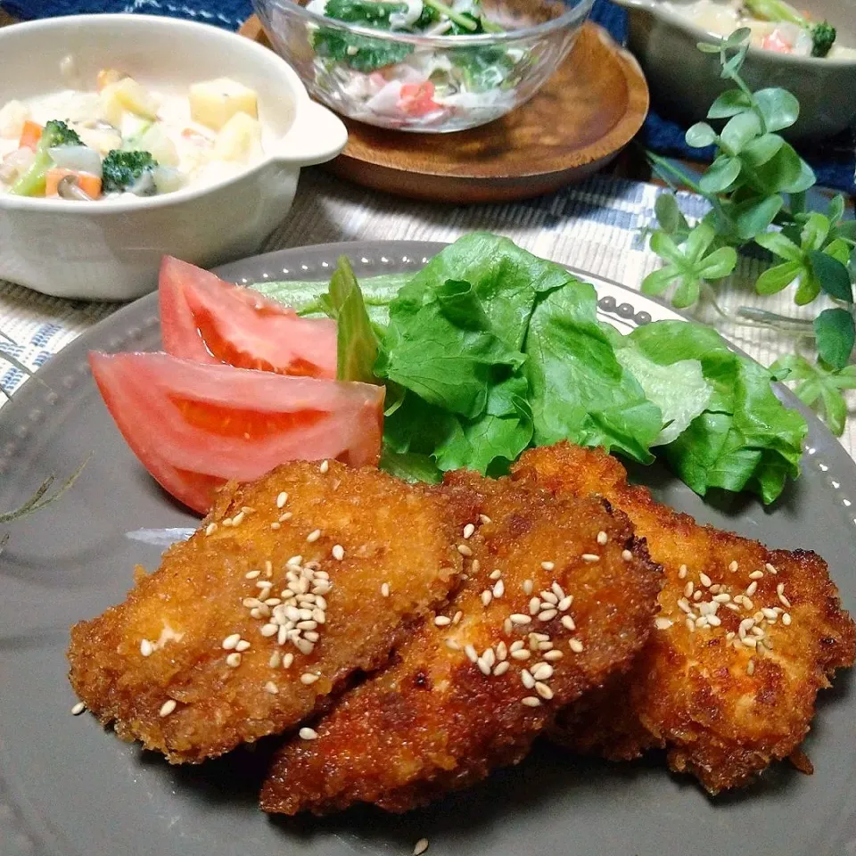 かおちゃんさんの料理 オススメ♡めちゃ旨〜和風チキンカツ♪|とまと🍅さん