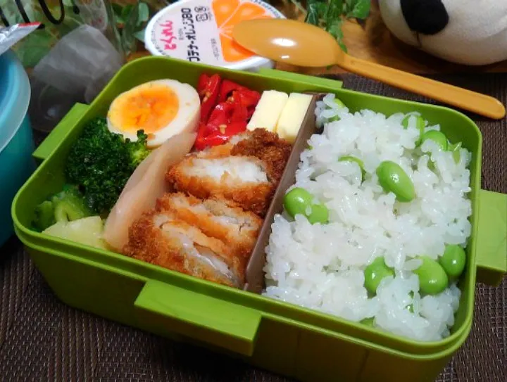 Snapdishの料理写真:鱈のフライ弁当|くまちゃんさん