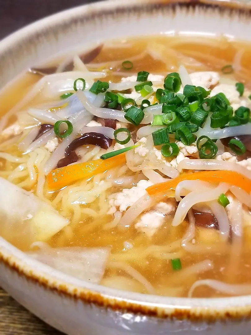 パパ作👨カット野菜de酸辣湯麺|ぱんだのままんさん