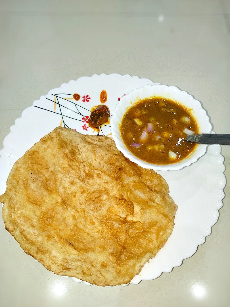 Chole bhature
|Aum Shashwati Meherさん