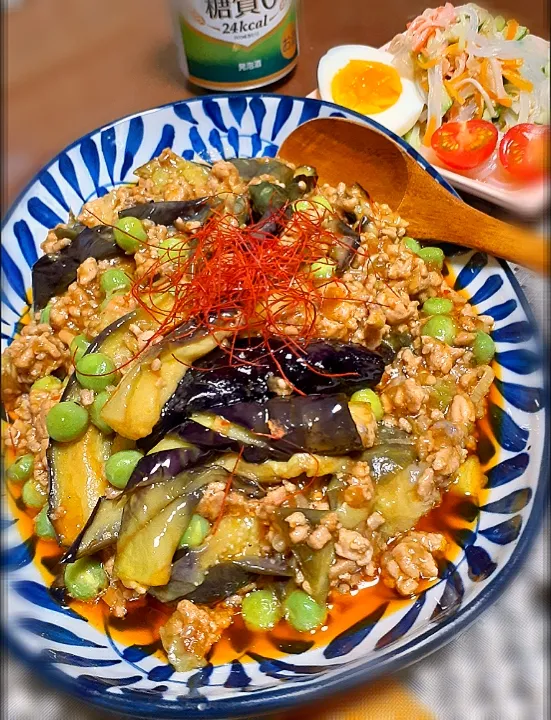 麻婆茄子🍆

生マロニーサラダ🥗|びせんさん