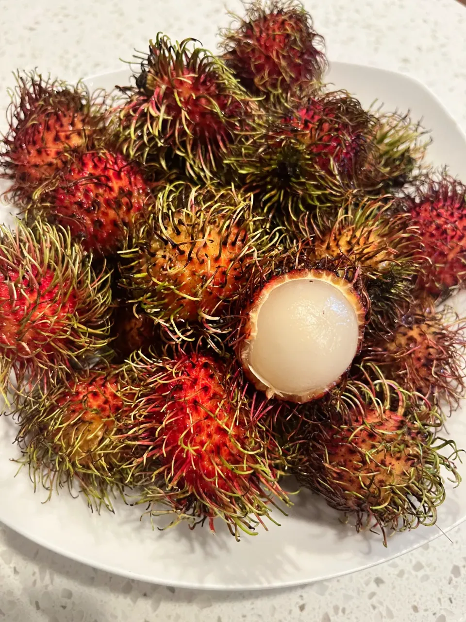 Snapdishの料理写真:Rambutan in California😍|🌺IAnneさん