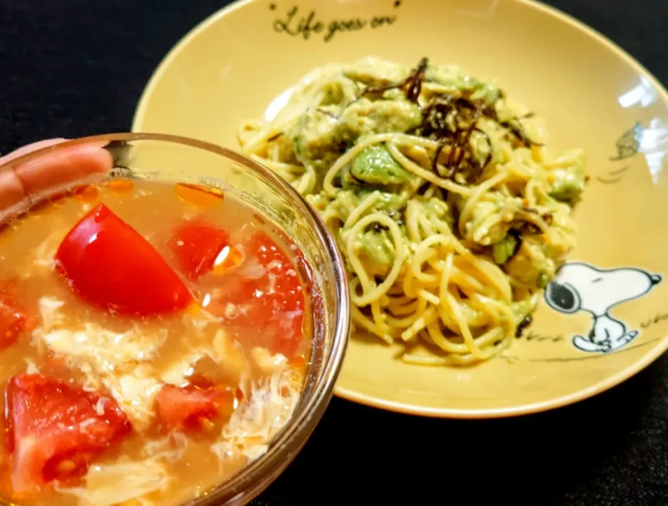 アボカドコブパスタ
高リコピン🍅酸辣湯風|マギーさん