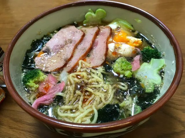 マルちゃん正麺🍜、醤油味❗️(^_^)✨|サソリさん