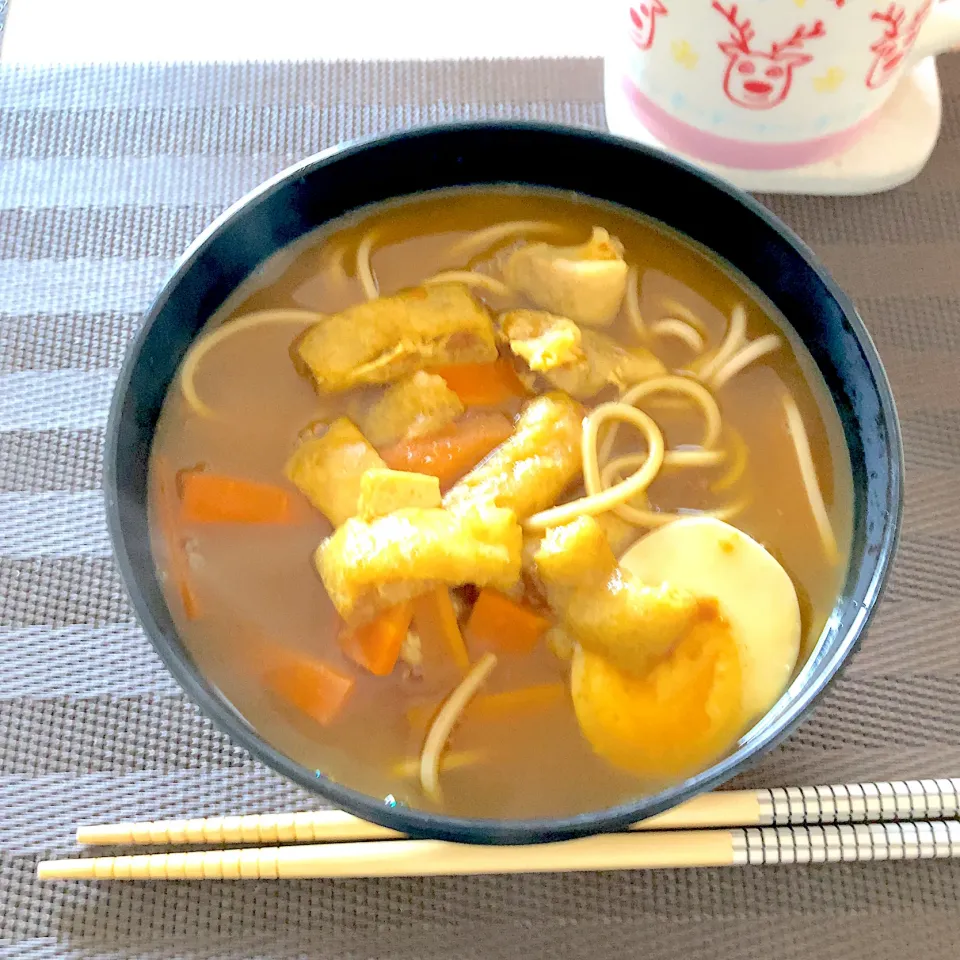 カレー蕎麦|みんごはんさん