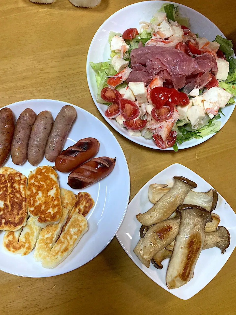 のぶさんの料理 ハルミーチーズ焼き|𝕜𝕪𝟙𝟘𝟚𝟘𝟙𝟠さん