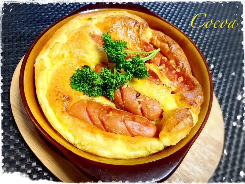 cocoaさんの料理 Toad in the hole  ー  トッドインザホール|cocoaさん