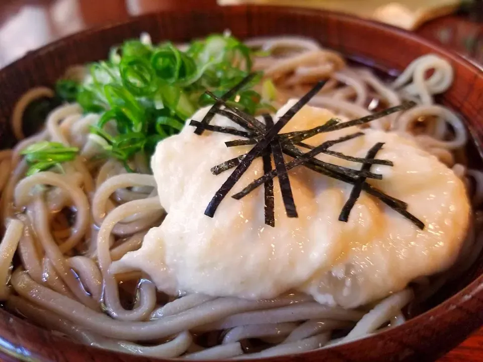 山中温泉で手打ちとろろ蕎麦🎶
冷たい蕎麦が美味しい季節になりましたね(’-’*)♪|さくらんぼさん