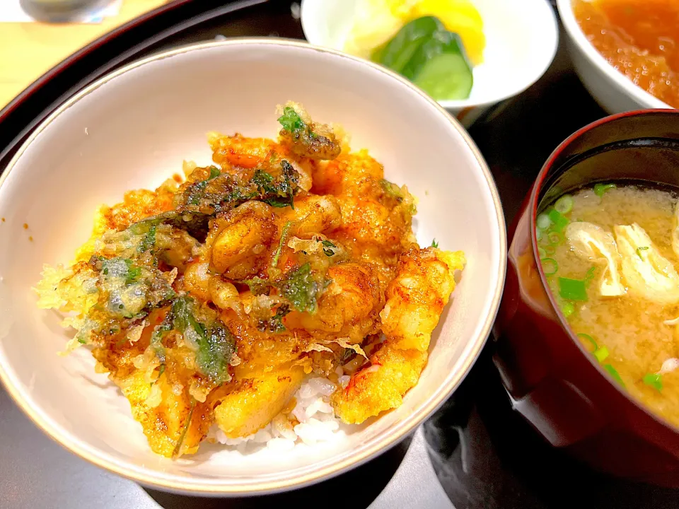 〆の天丼|流線形さん