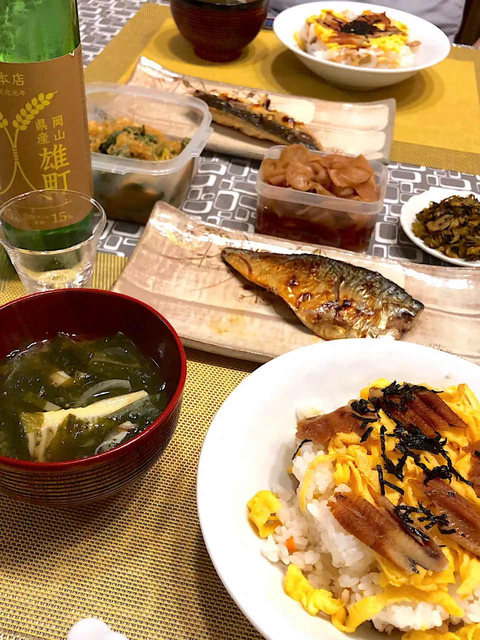 お寿司と鯖の干物|amiさん