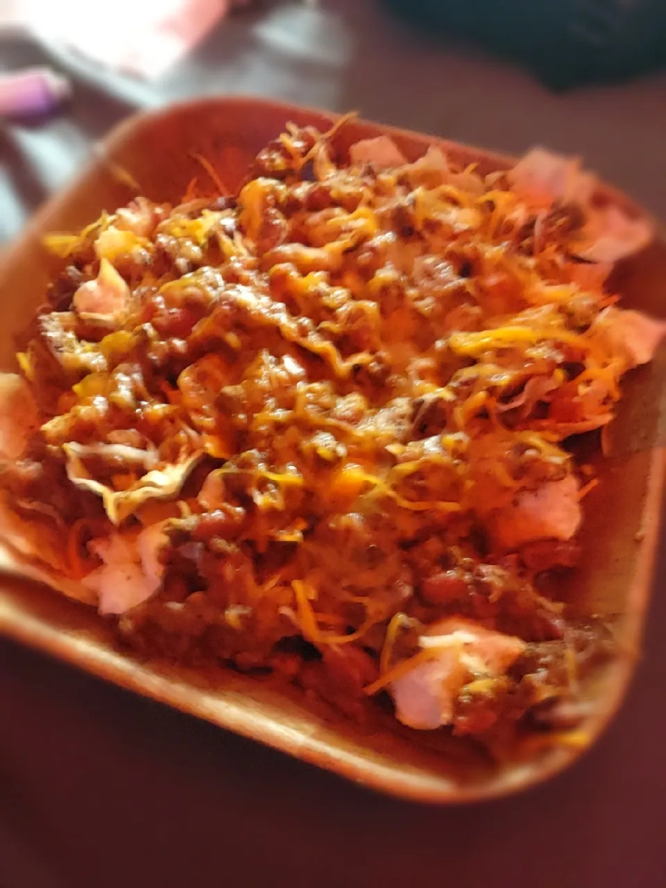 double layer chili cheese nachos|Trisha Bishさん