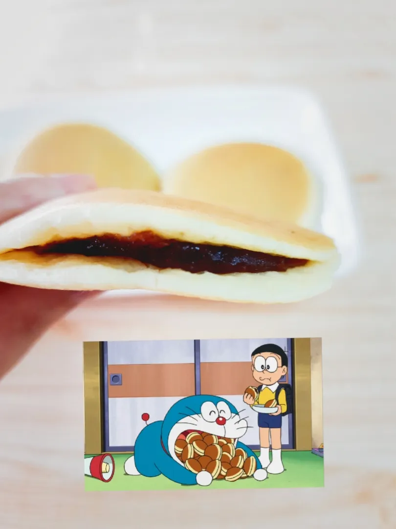 Dorayaki 🥞
Doraemon favorite 😍|vivena🌱さん