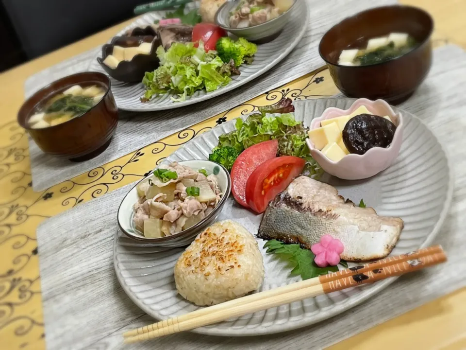 夕飯～鰤の塩麹焼き|チムニーさん