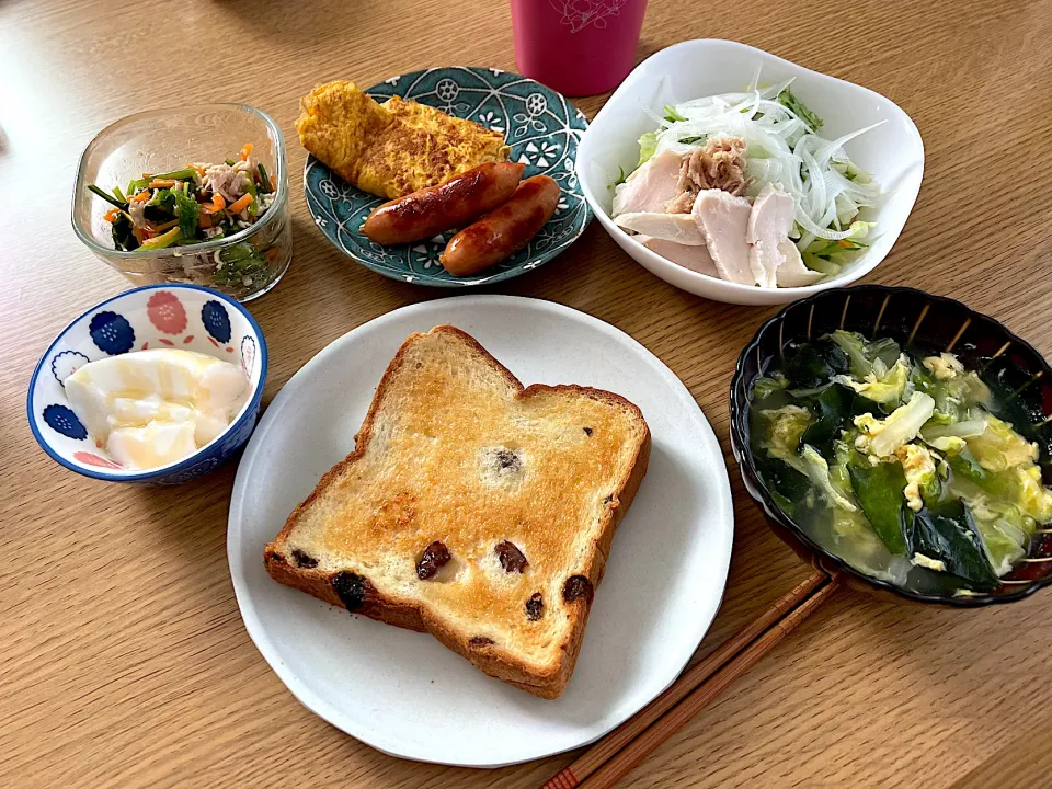 Snapdishの料理写真:今日の朝ごはん|Miki Takeuchiさん