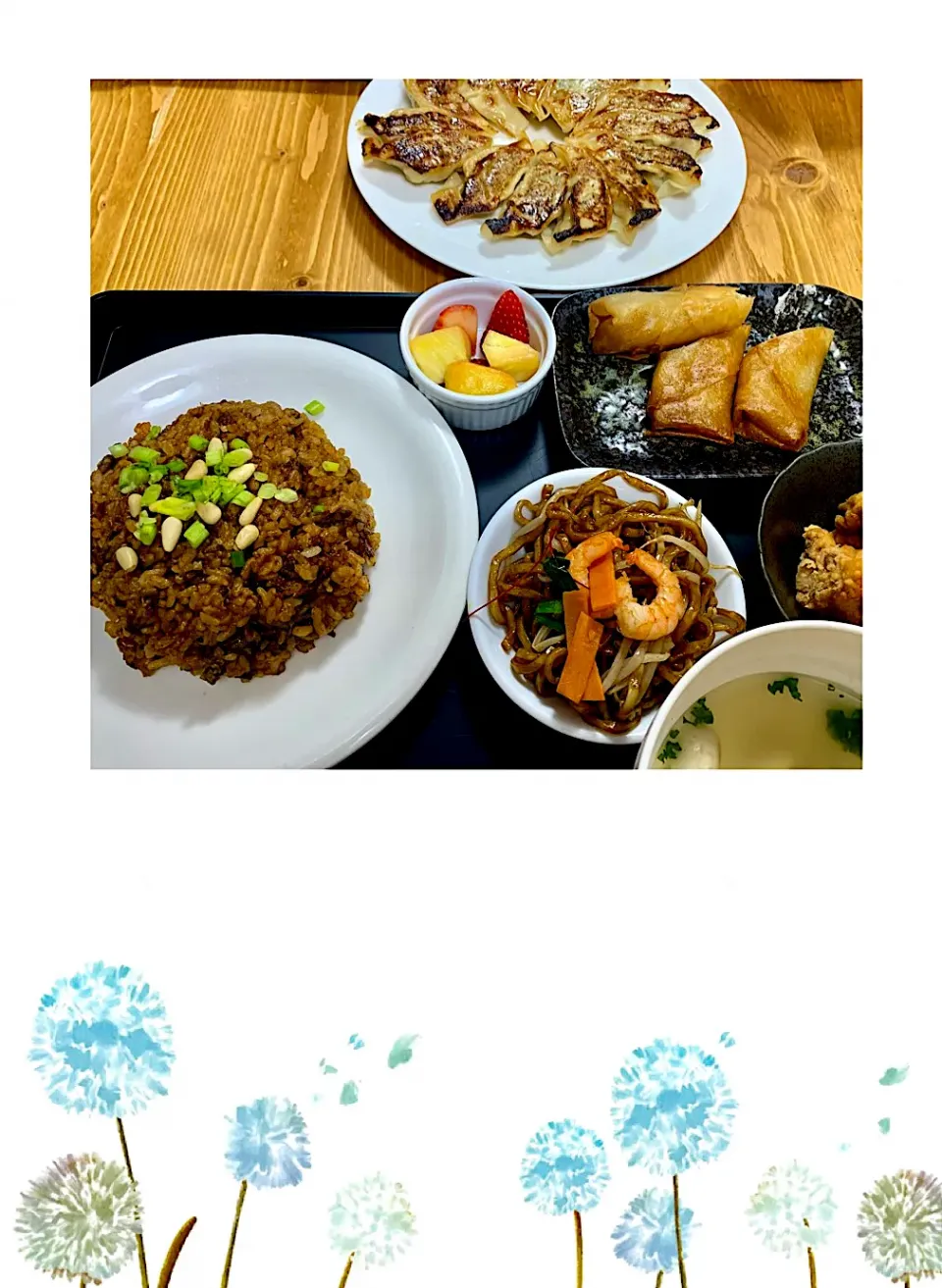 Snapdishの料理写真:黒炒飯|mimico_mayleenさん