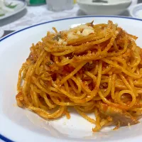 鯖缶が溶け込んだトマトパスタ。|ma*thikoさん