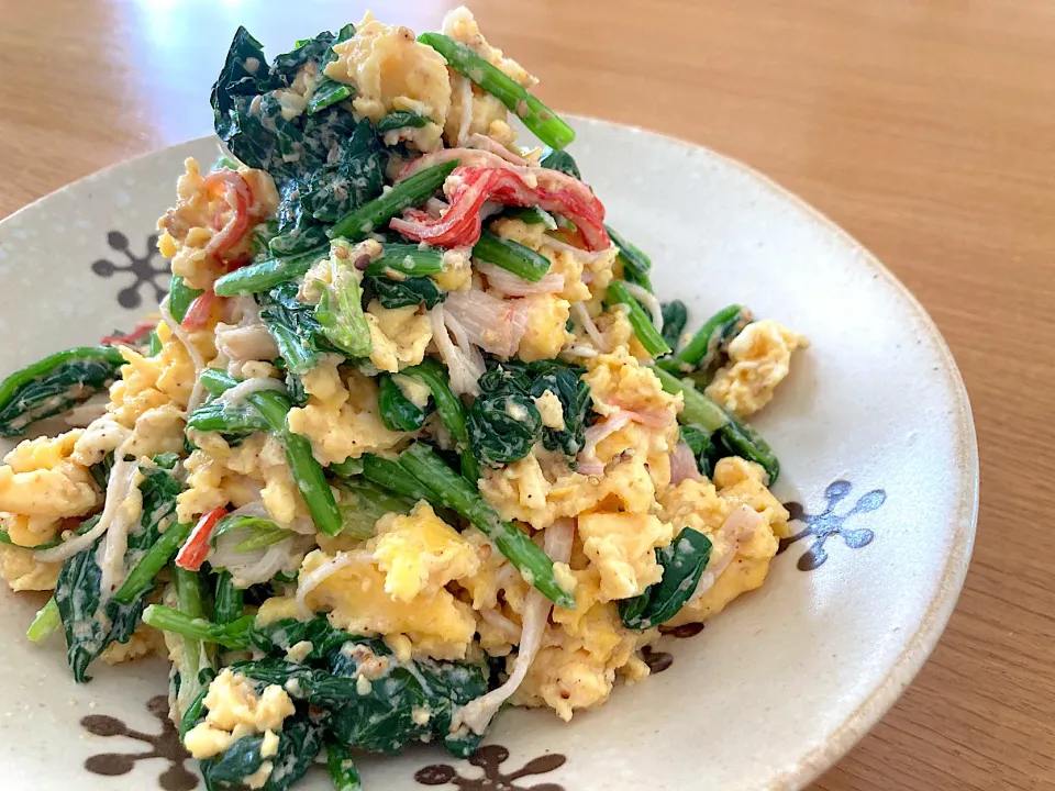 ＊ほうれん草の胡麻マヨサラダ🥗＊|＊抹茶＊さん