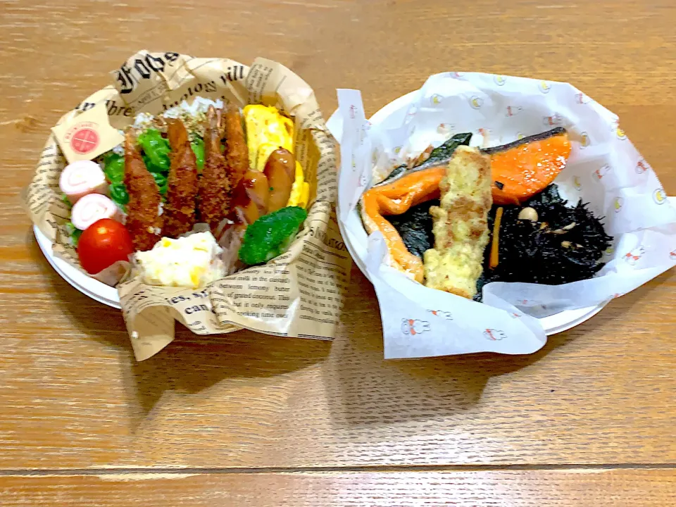 Snapdishの料理写真:2022年5月30日お弁当🍱第一段！帰省していた娘用|もぐぷーさん