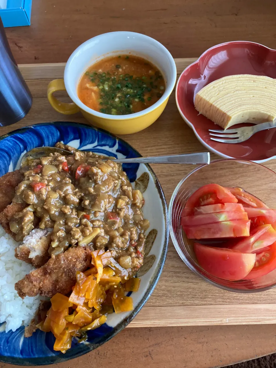 カツキーマカレー（もう食べれる）|なつこいっきママさん