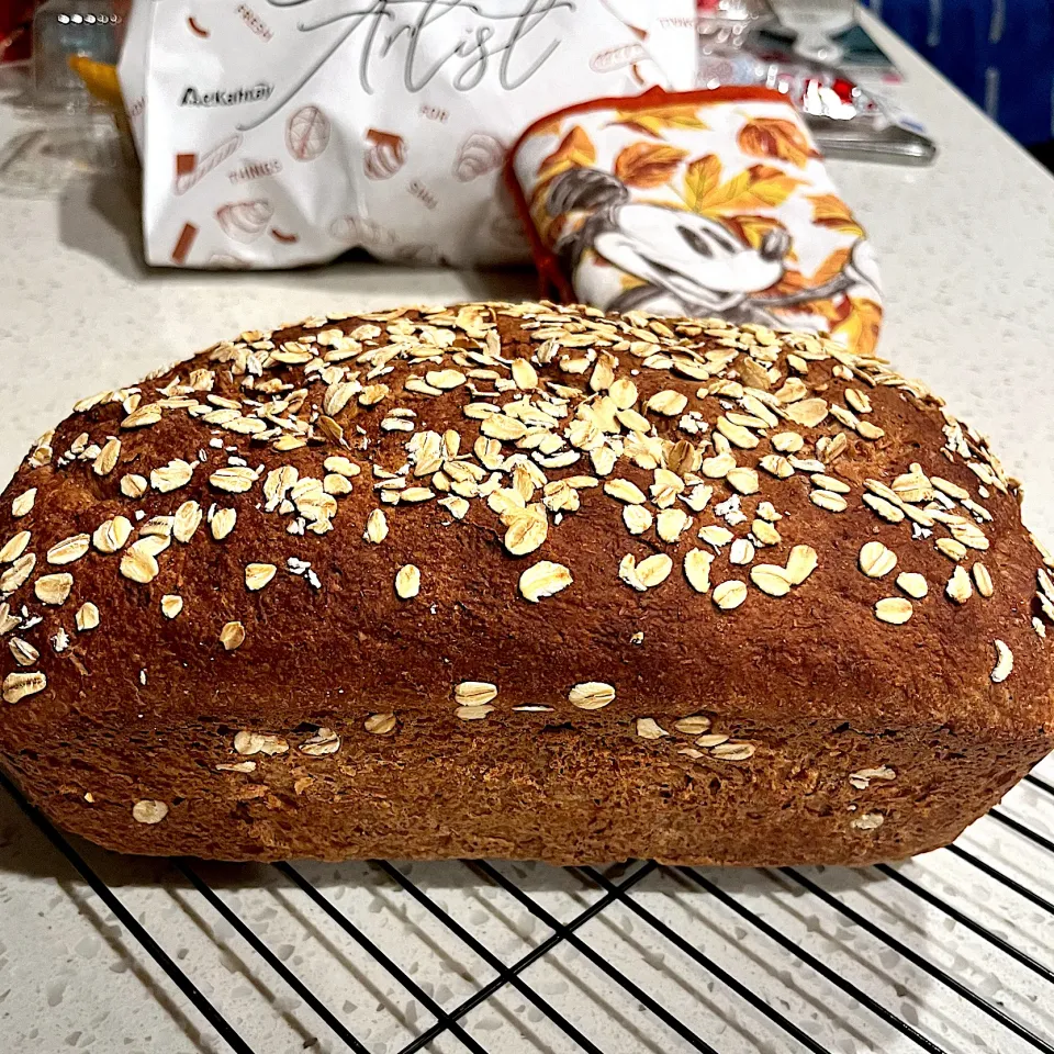 Snapdishの料理写真:BrownButterOat bread|🌺IAnneさん