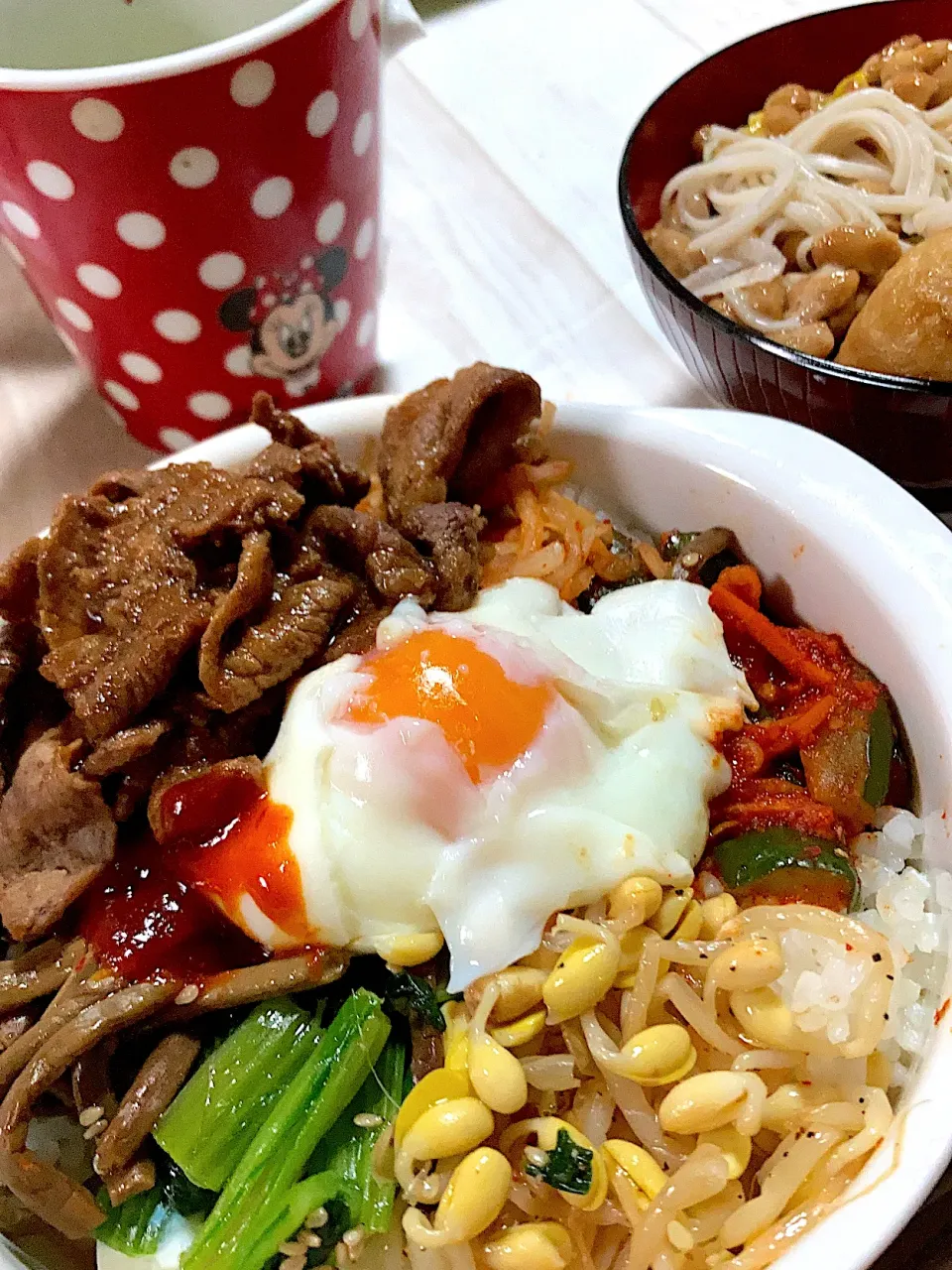 Snapdishの料理写真:ビビンバ丼〜😋✨✨|Ayakoさん