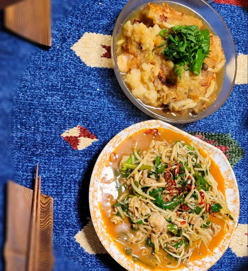 ある日の夜ご飯|みちびさん