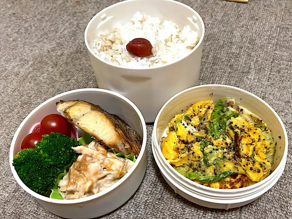 Snapdishの料理写真:はじめての投稿旦那ちゃん弁当😊|ちゃびきゅさん