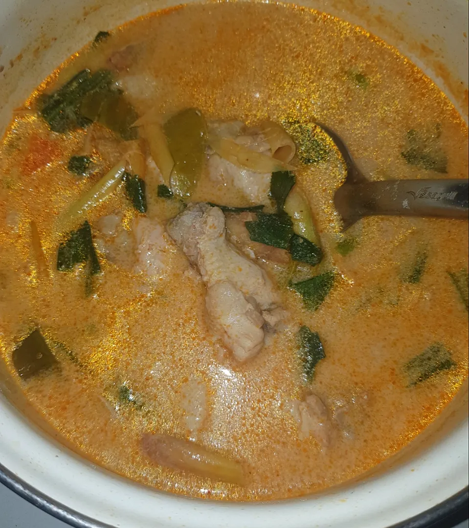 chicken tom yum soup|patcookingfeverパットさん