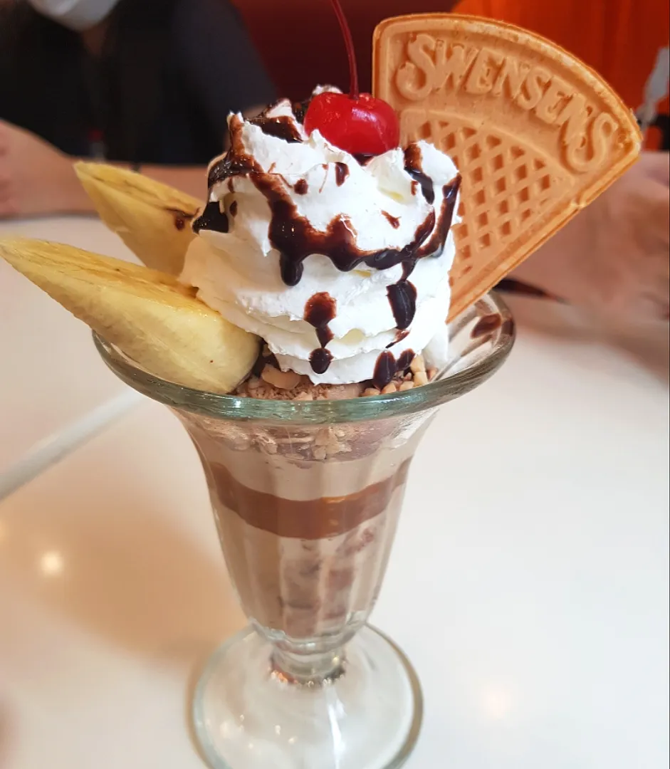 mocha almond fudge Sundae|patcookingfeverパットさん