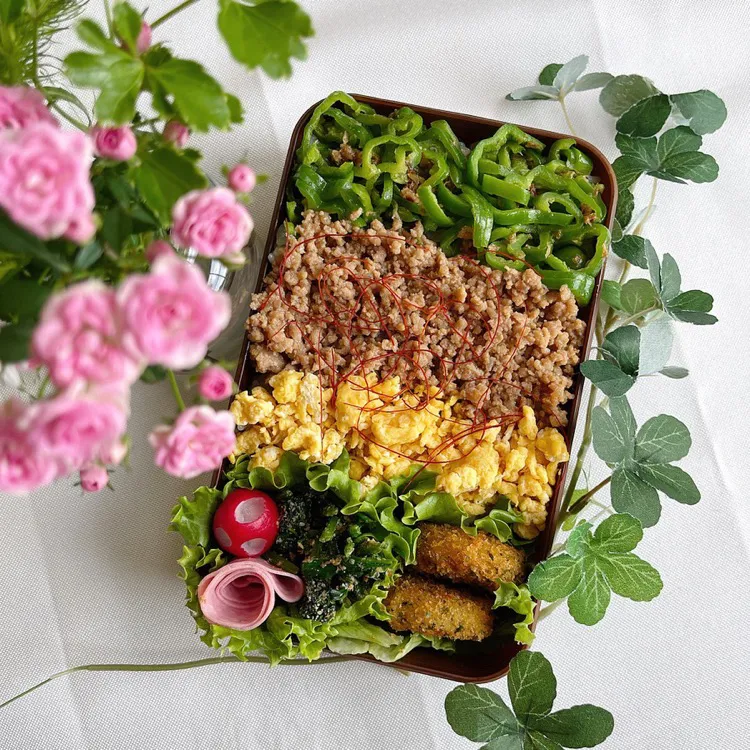 Snapdishの料理写真:6/1❤︎主人のお弁当🌱✨|Makinsさん