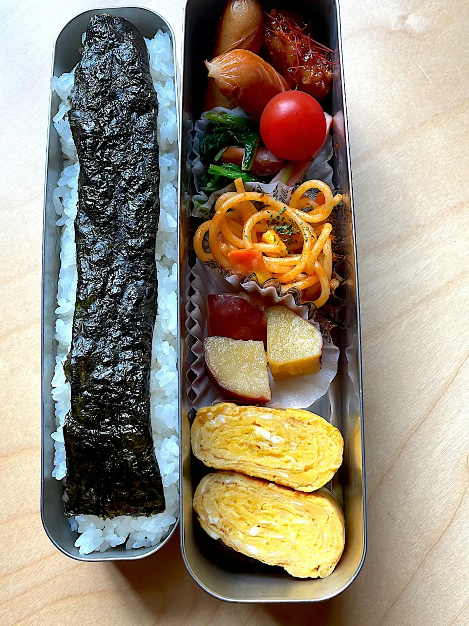 今日の中学生男子弁当🍱|はぴたさん