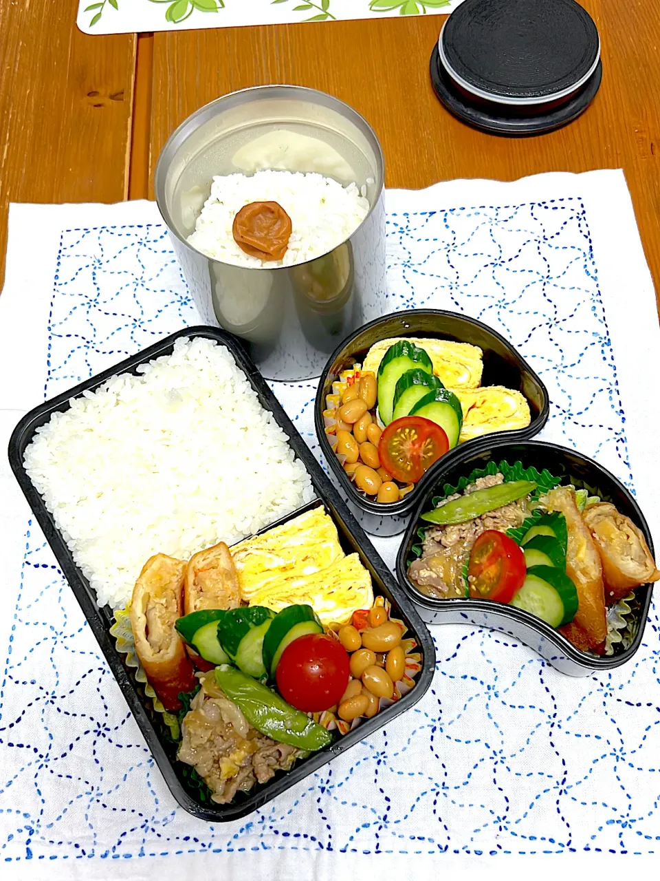 6月1日水曜日豚丼の具弁当|アッキーさん