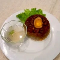 nasi tim ayam|Rina Sufridaさん