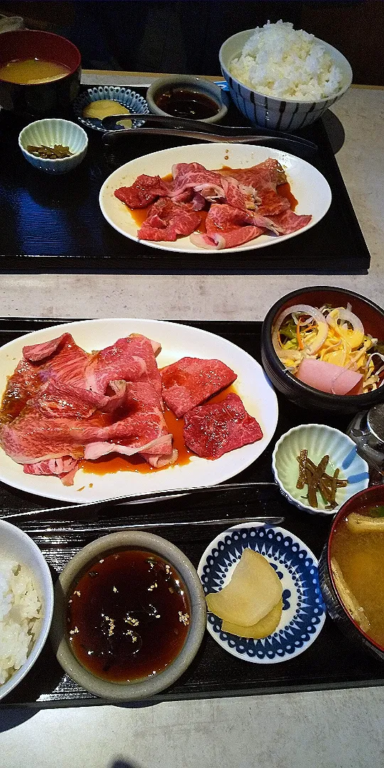 能登牛の焼肉定食
これで1100円🥰
小松市の北一亭さんの焼肉は美味です🥩|さくらんぼさん