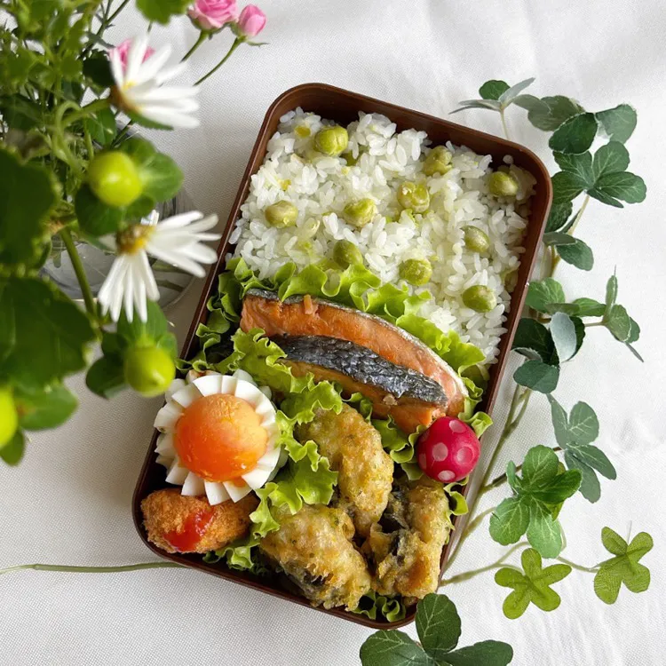 Snapdishの料理写真:6/2❤︎主人のお弁当🌱✨|Makinsさん