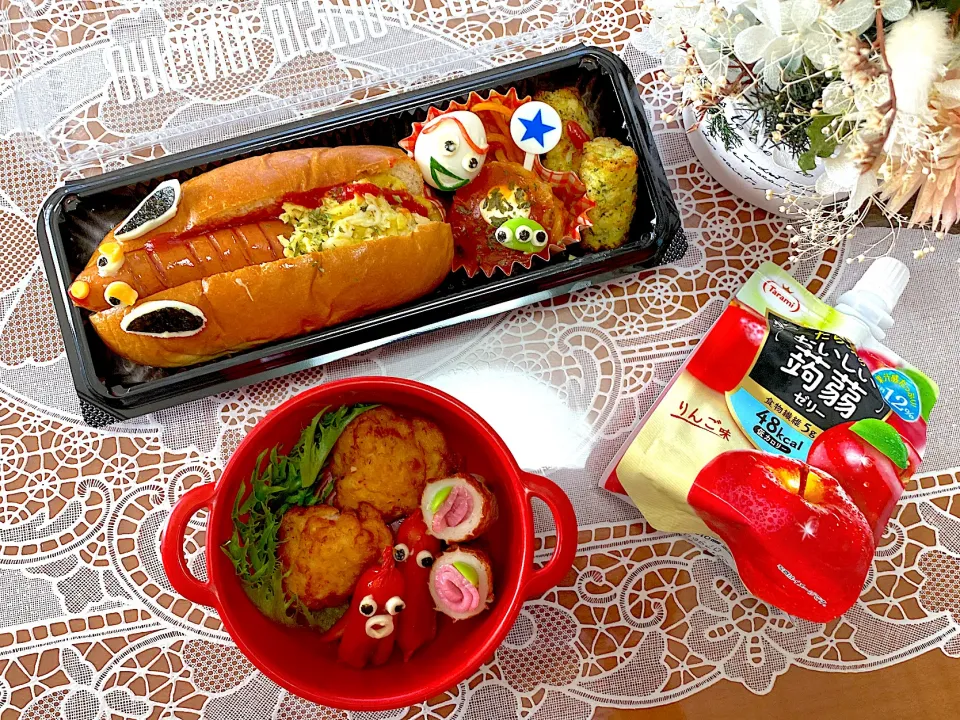 2022.6.2はスリンキーのホットドック弁当⭐️|makoさん