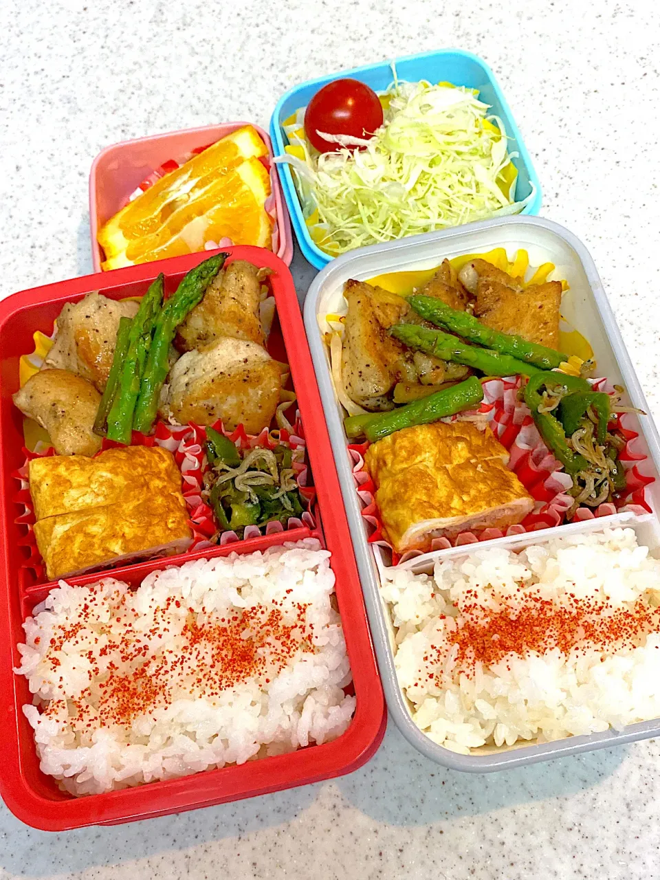 鶏肉のバジル焼き　弁当|asumamaさん