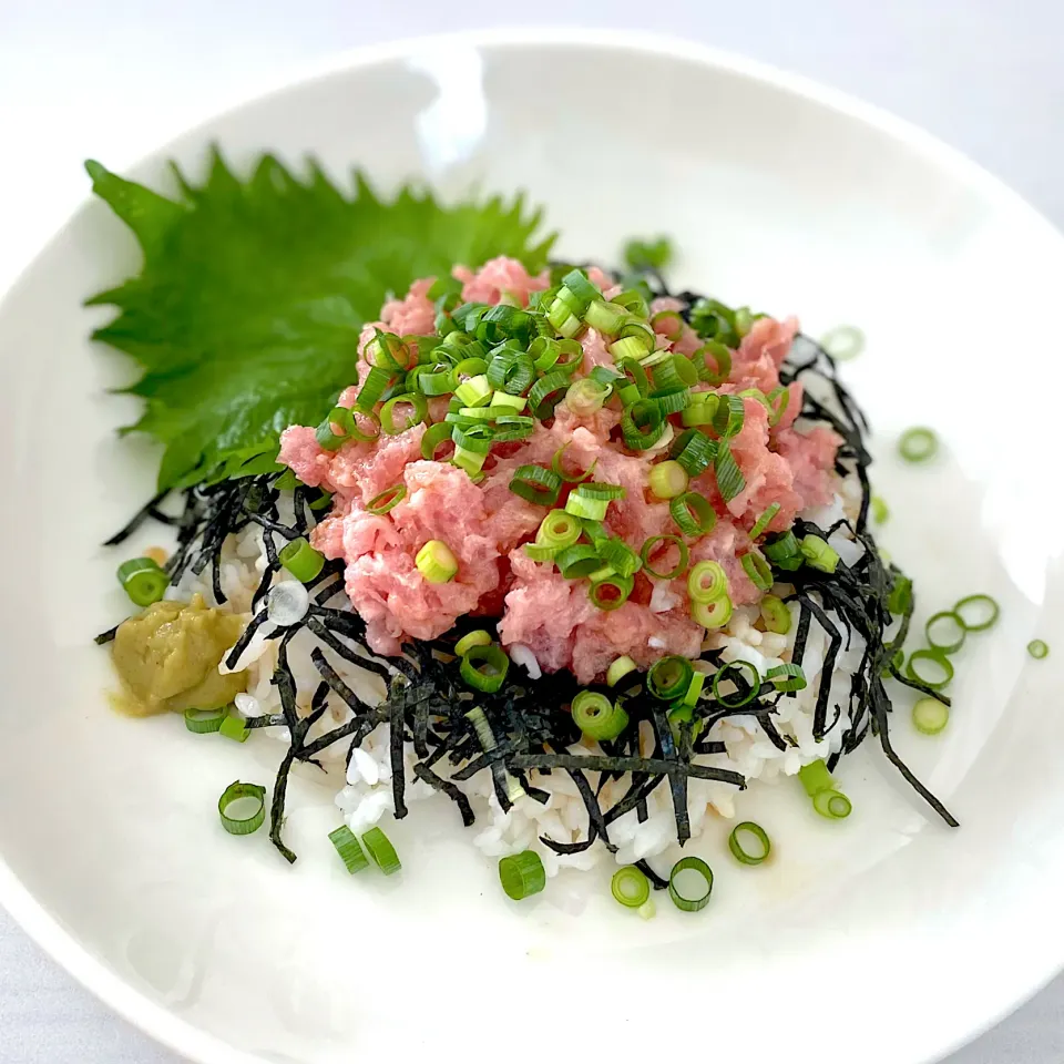 ネギトロ丼|ジャスミンさん