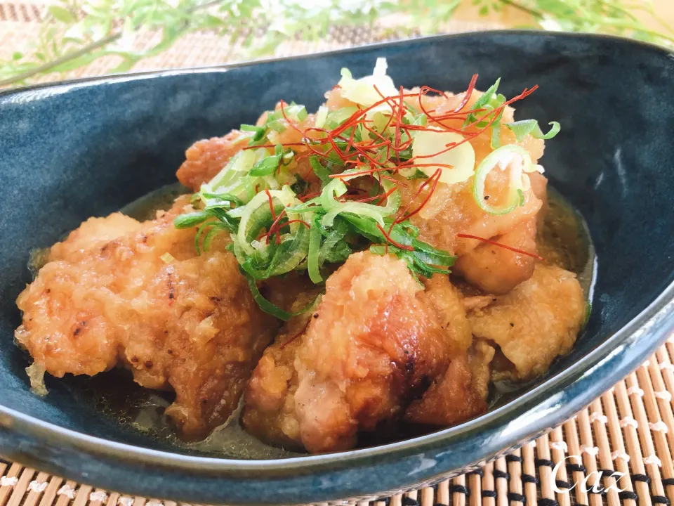 くららさんの鶏肉のみぞれ煮❤️を作りました|きゃずさん