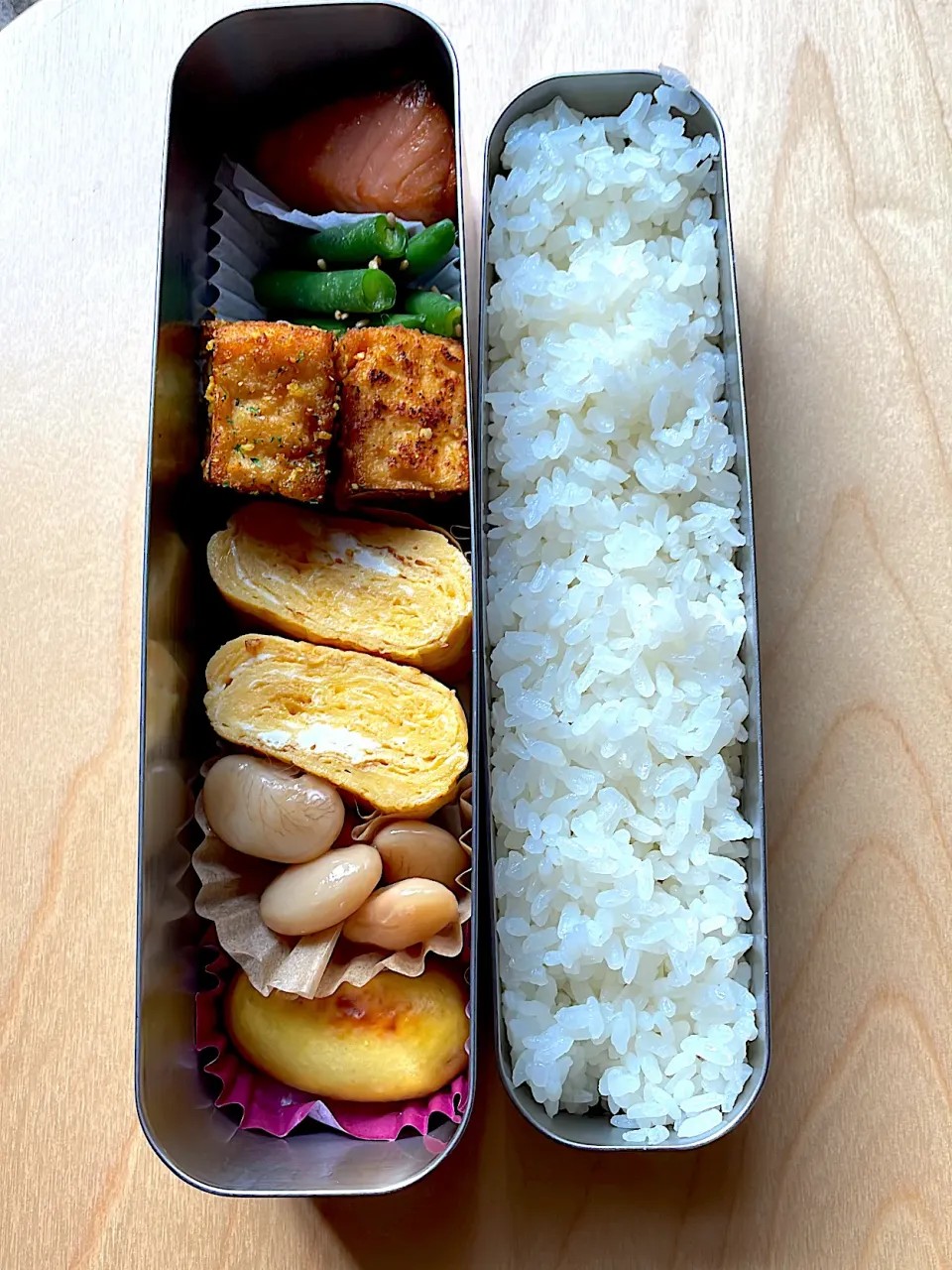 今日の中学生男子弁当🍱|はぴたさん