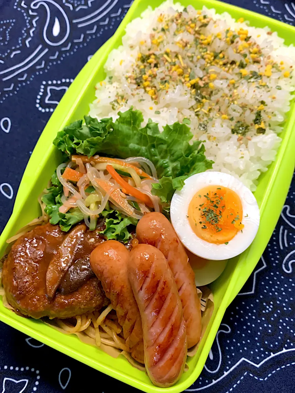 Snapdishの料理写真:煮込みハンバーグ弁当|ちょんさん