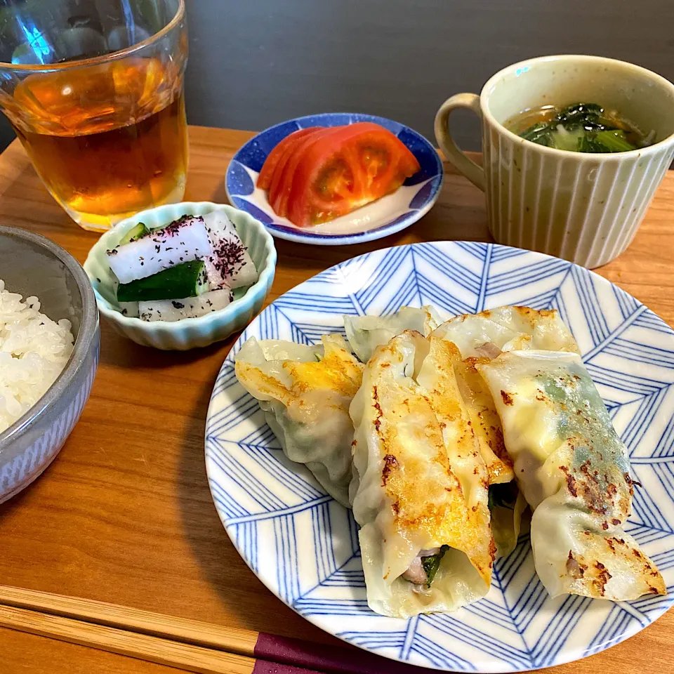 大葉豚こまチーズの棒餃子|ちぐあささん