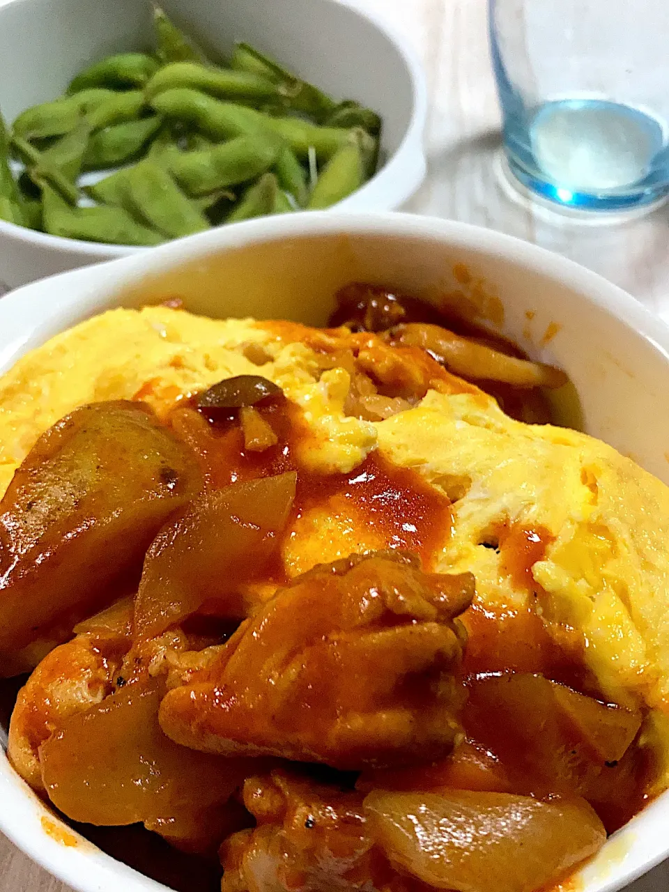 今日の夜ご飯はオムライス😋💕💕💕|Ayakoさん