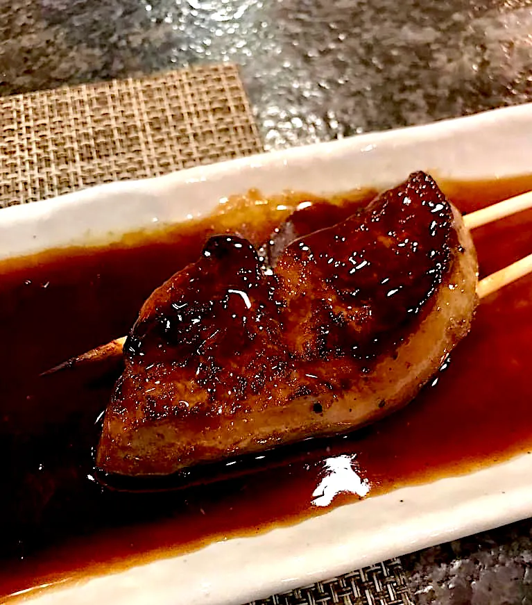 Snapdishの料理写真:Foie Gras Yakitori|gonbenさん