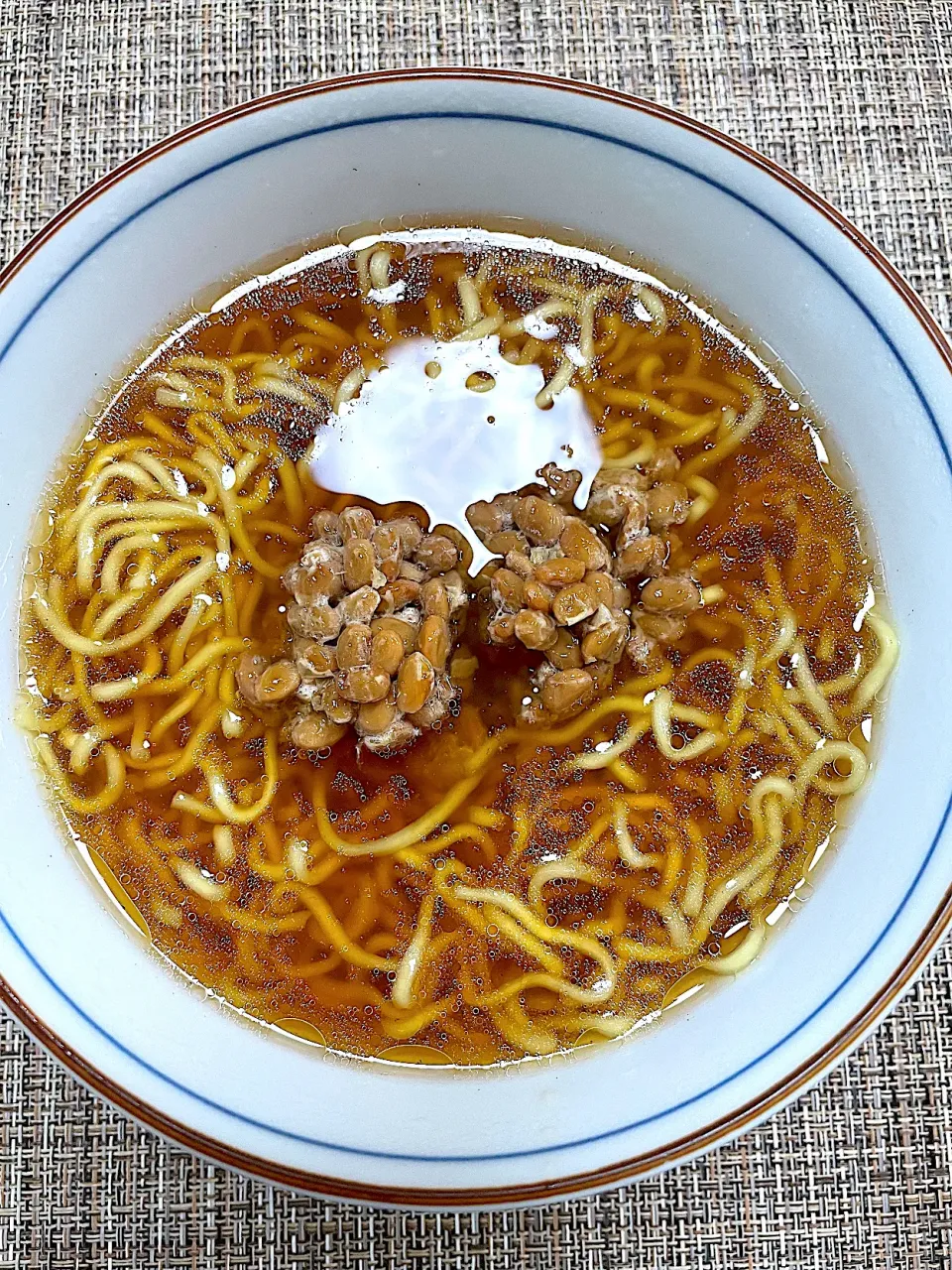 朝ラー🍜納豆ラーメン|kudoさん