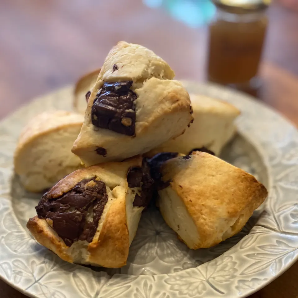 焼きたて☆チョコレートスコーン☺︎|まめすけ。さん